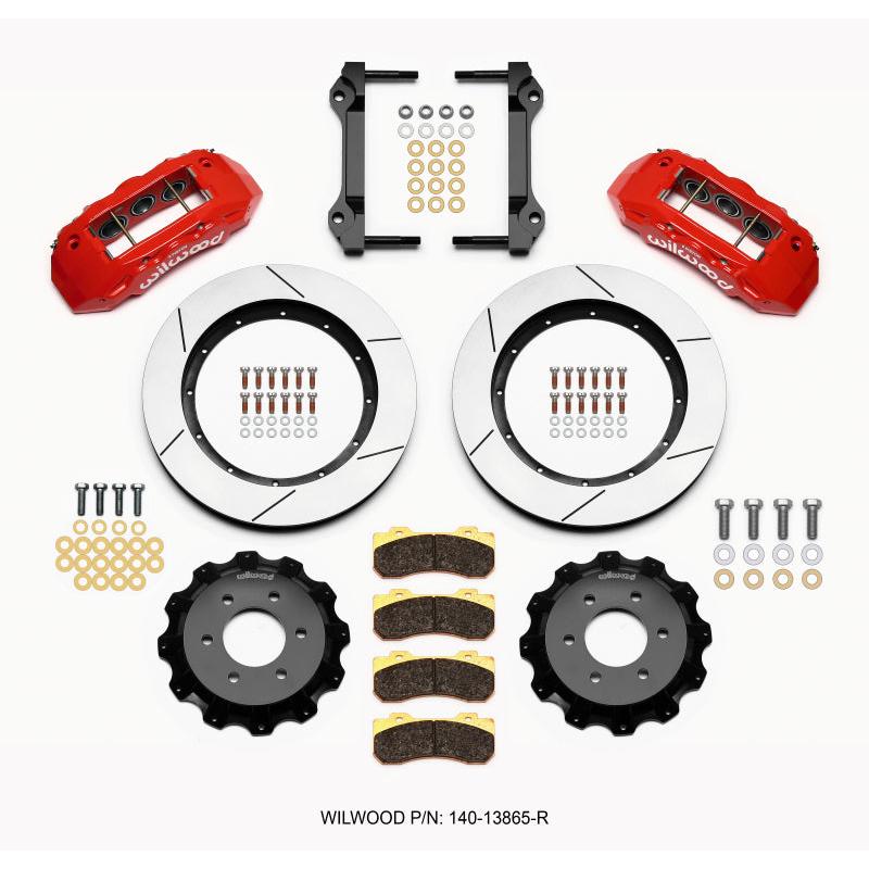 Wilwood TX6R Front Kit 15.50in Red 2010-Up Ford F150 (6 lug) - T1 Motorsports