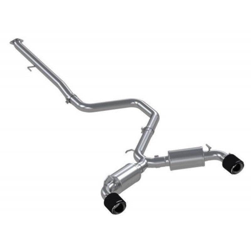 MBRP 2019+ Hyundai Veloster N 2.0L Turbo 3in Cat Back - T304 Stainless - Carbon Fiber Tip - T1 Motorsports