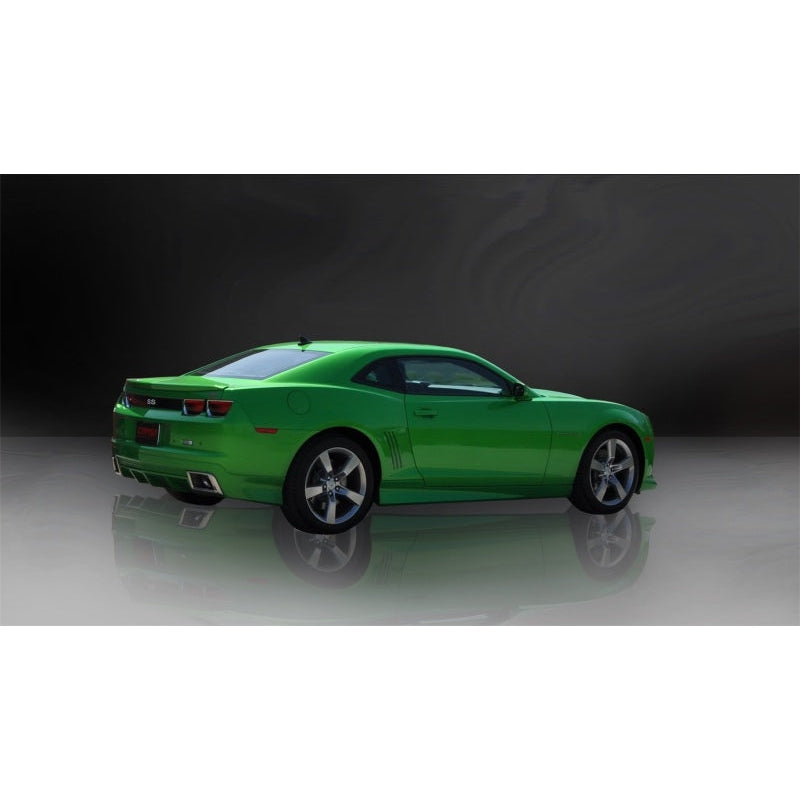 Corsa 10-13 Chevrolet Camaro Convertible SS 6.2L V8 Manual Polished Sport Cat-Back + XO Exhaust - T1 Motorsports