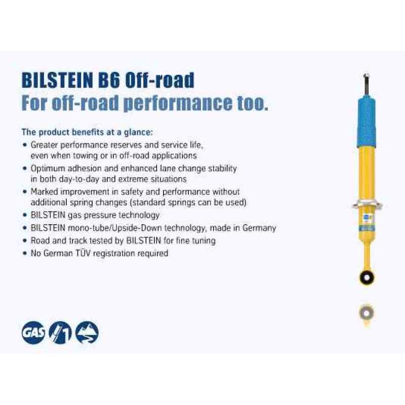 Bilstein B6 4600 Series 2014 Ford F-150 Rear 46mm Monotube Shock Absorber