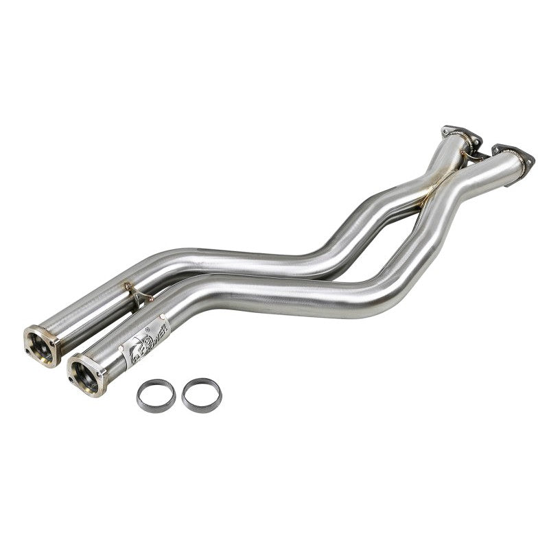 aFe Twisted Steel HDR X-Pipe SS-304 01-06 BMW M3 3.2L S54 - T1 Motorsports