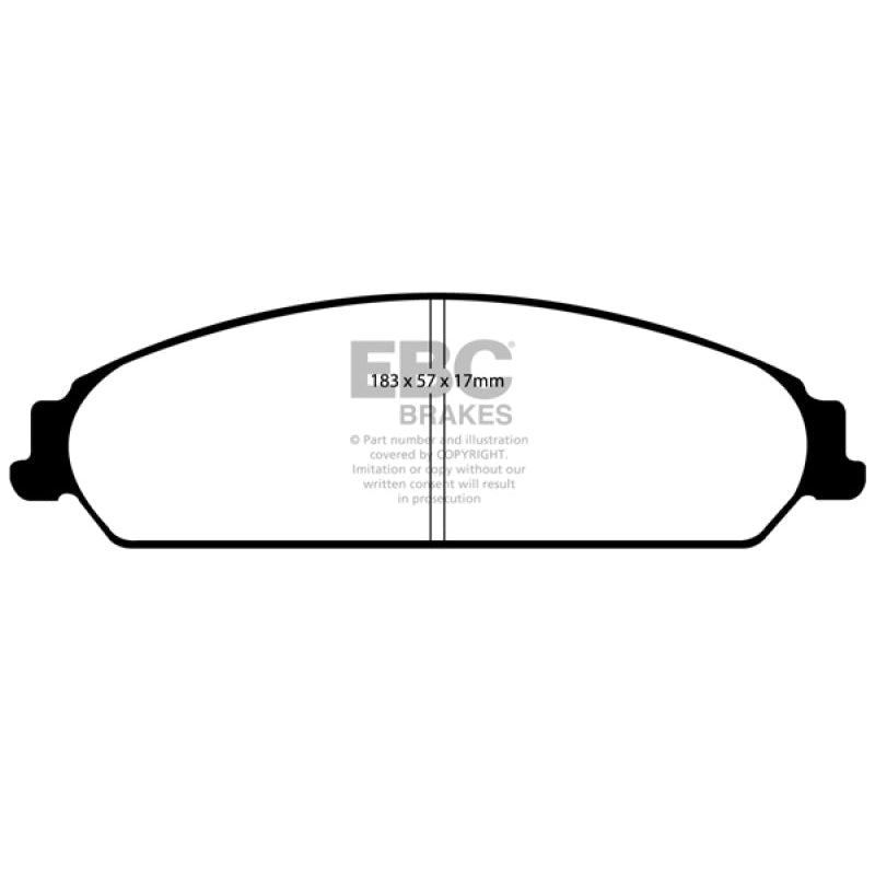 EBC Redstuff Brake Pads -  13-14 Chrysler 200 3.6 - Front Brake Pads