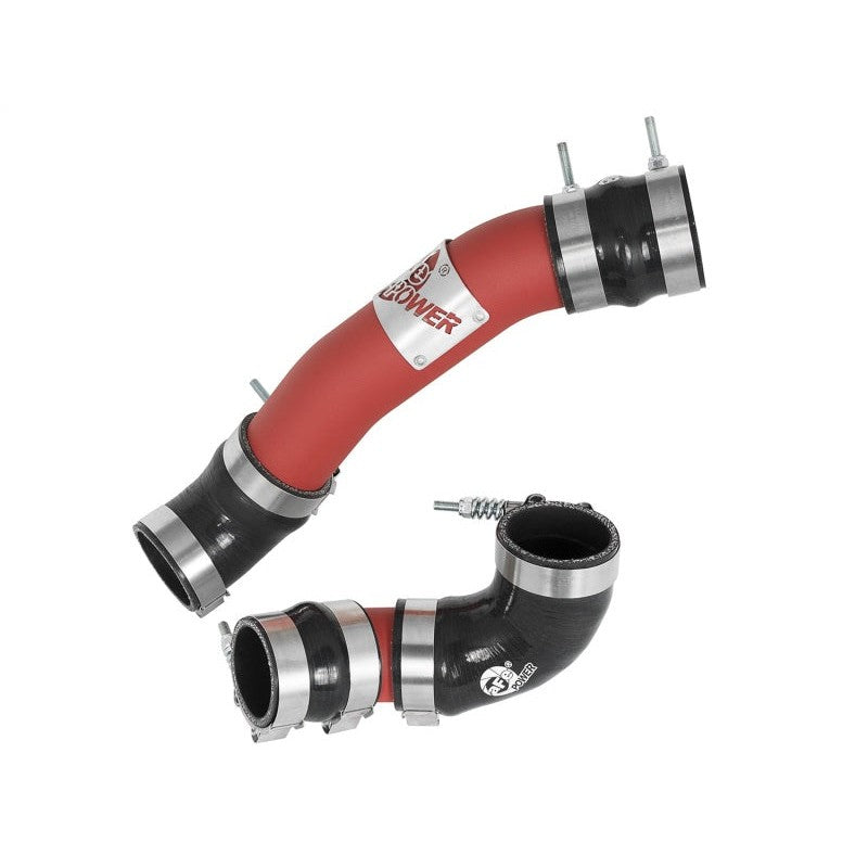 aFe Bladerunner Intercooler Tube Hot/Cold - Red 2017 Honda Civic Type R L4-2.0L (t)