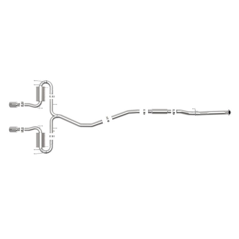 aFe Takeda 3in 304 SS Cat-Back Exhaust System w/Polished Tips 17-21 Honda Civic Sport L4-1.5L (t)