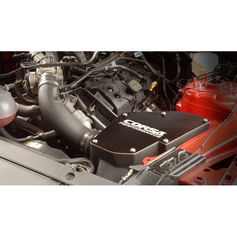 Corsa Closed Box Air Intake - 2015-2017 Ford Mustang 3.7L V6