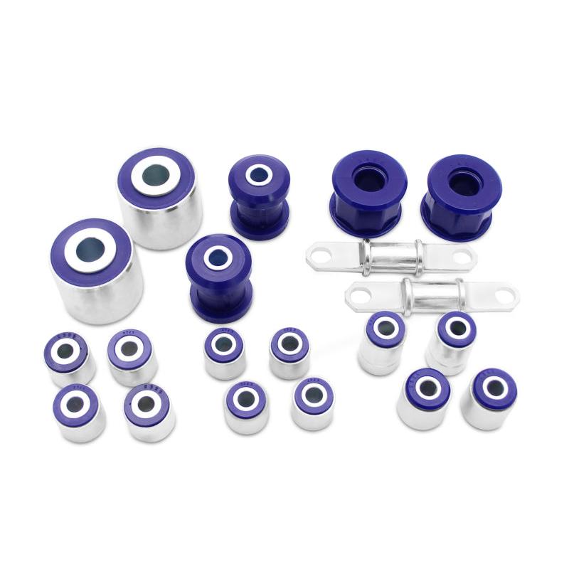 SuperPro 2004 Mazda 3 i Front/Rear Vehicle Master Bushing Kit Std Alignment w/ Trailing Arm Bushing - T1 Motorsports