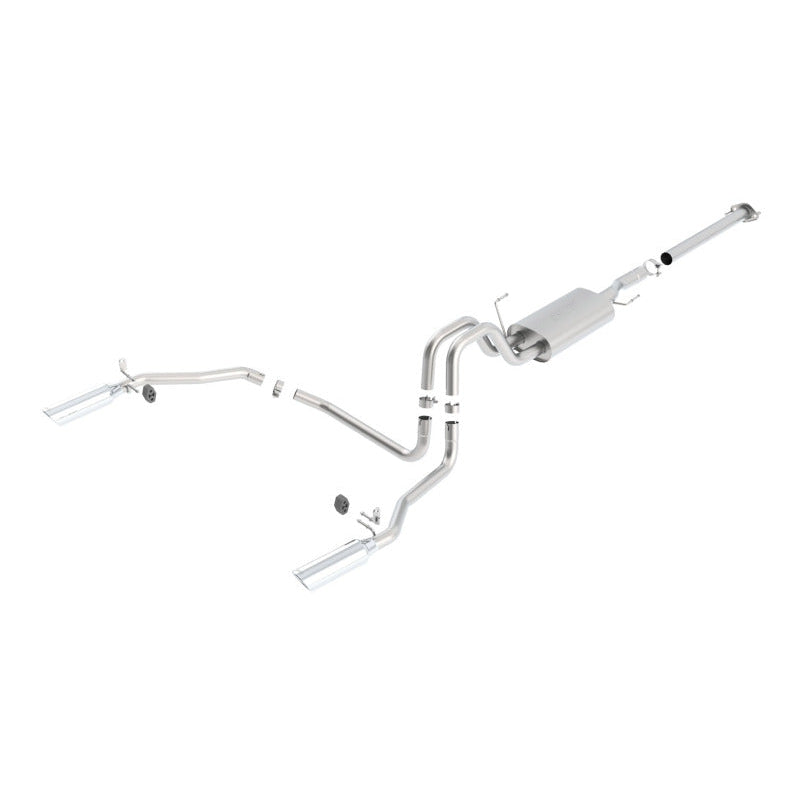 Borla 11-14 Ford F150 AT 2/4WD 2/4dr S-Type SS Catback Exhaust - T1 Motorsports