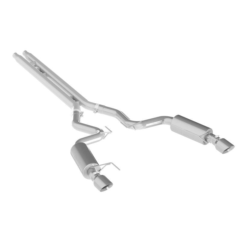 MBRP 15 Ford Mustang GT 5.0 Convertible T409 3in Cat Back Dual Split Rear Exit (Street Version) - T1 Motorsports