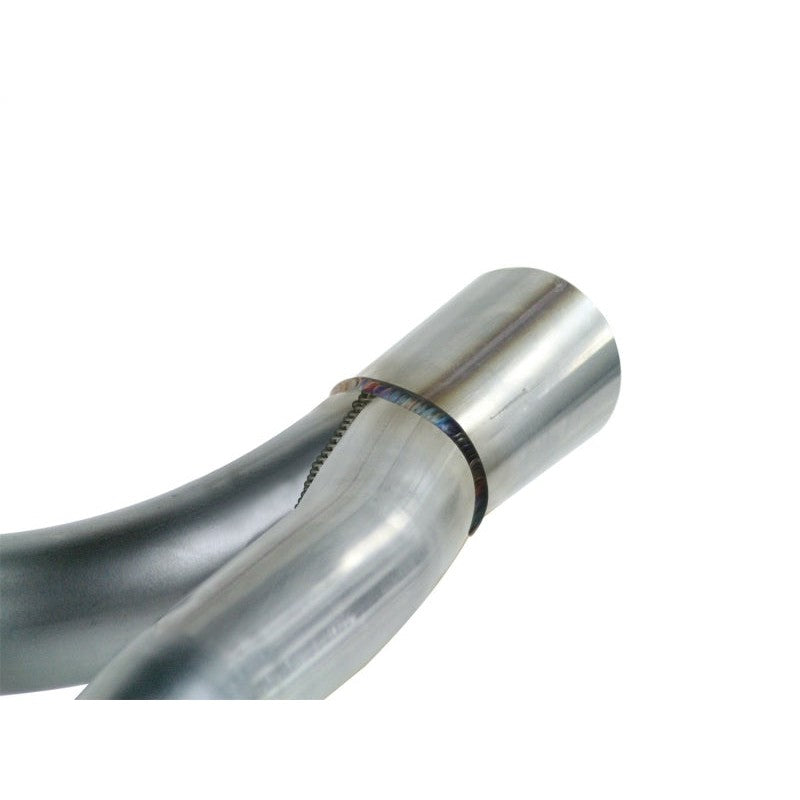 aFe Twisted Steel Delete Down-Pipe and Y-Pipe 2 to 2-1/2in Alum Steel Exhaust 12-16 Jeep Wrangler - T1 Motorsports