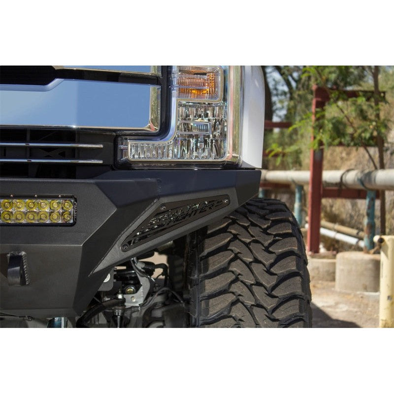 Addictive Desert Designs 17-18 Ford F-250 Super Duty Stealth Fighter Front Bumper w/ Winch Mounts