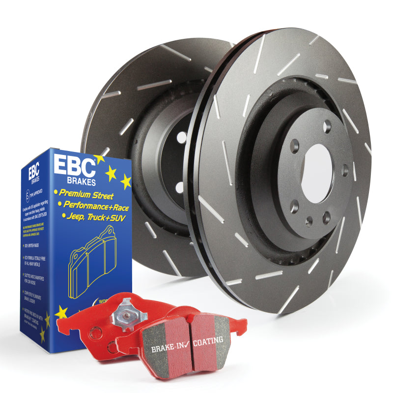 EBC S4 Kits Redstuff Pads & USR Rotors - T1 Motorsports