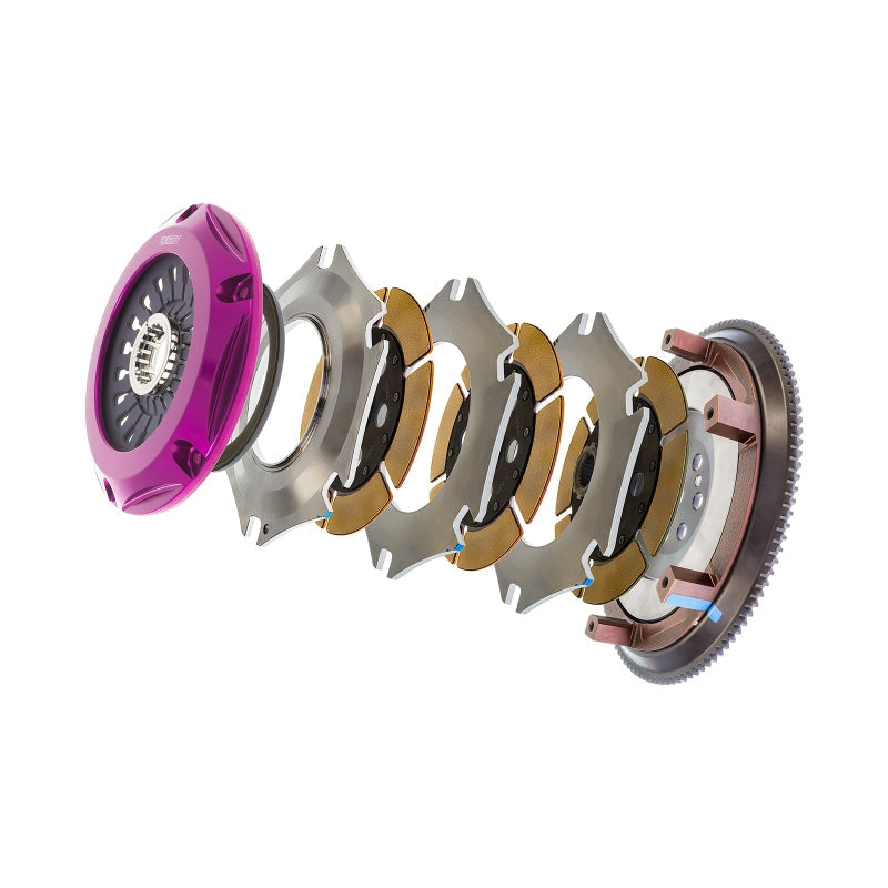Exedy 1996-1996 Mitsubishi Lancer Evolution IV L4 Hyper Triple Cerametallic Clutch Rigid - T1 Motorsports
