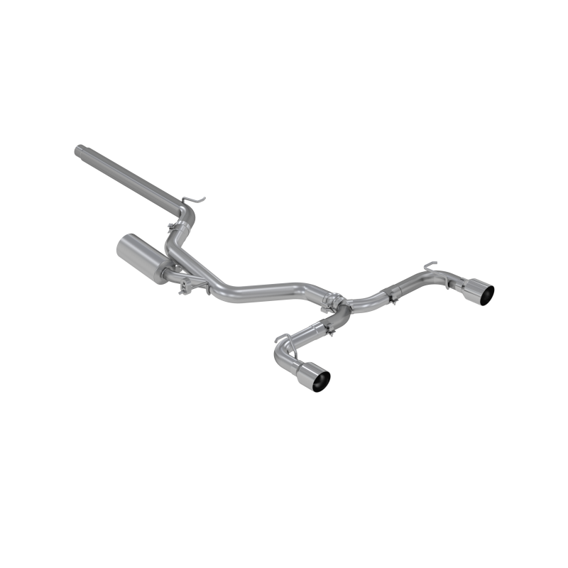 MBRP 15-20 VW 2.0L Turbo Golf GTI MK7 3in T304 Cat Back Exhaust w/ Dual Split Rear Exit - T1 Motorsports