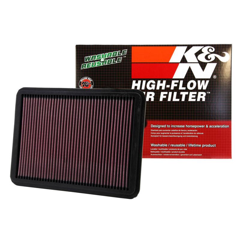 K&N 04-09 Lexus GX470 4.7L / 02-08 Toyota 4Runner / 01-07 Sequoia / 00-06 Tundra Drop In Air Filter