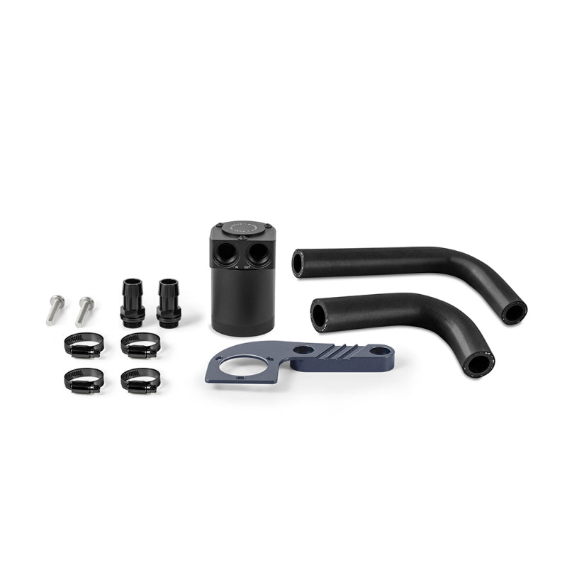 Mishimoto 15-20 BMW F8X M3/M4 Baffled Oil Catch Can - Mineral Gray - T1 Motorsports