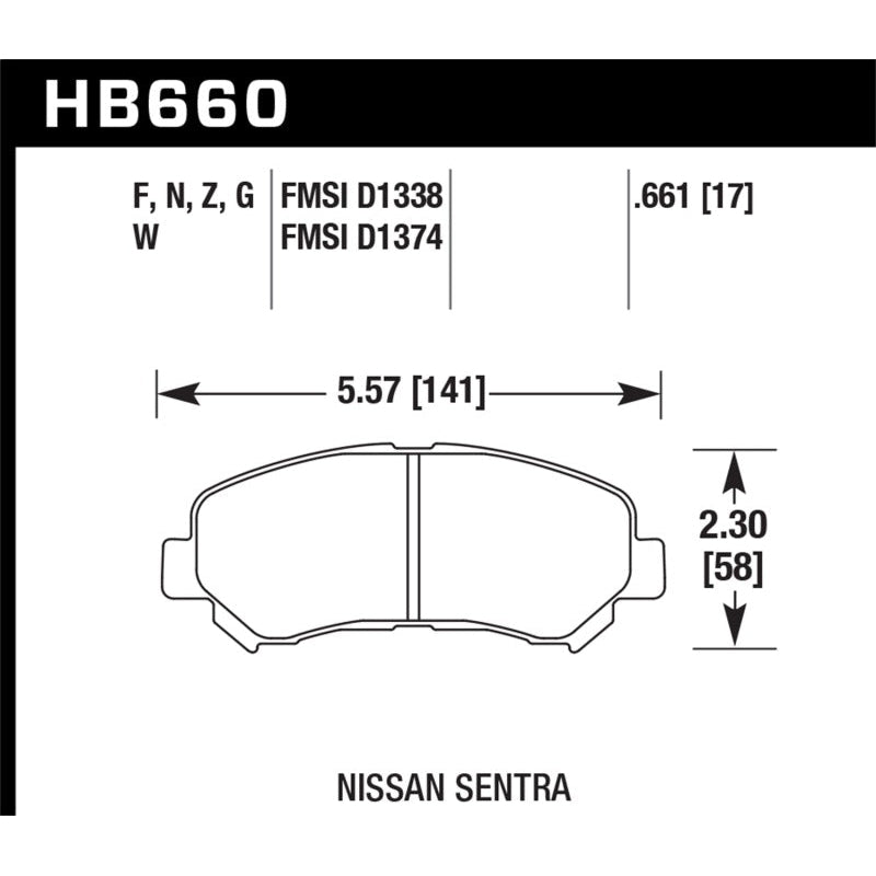 Hawk LTS Street Brake Pads - T1 Motorsports