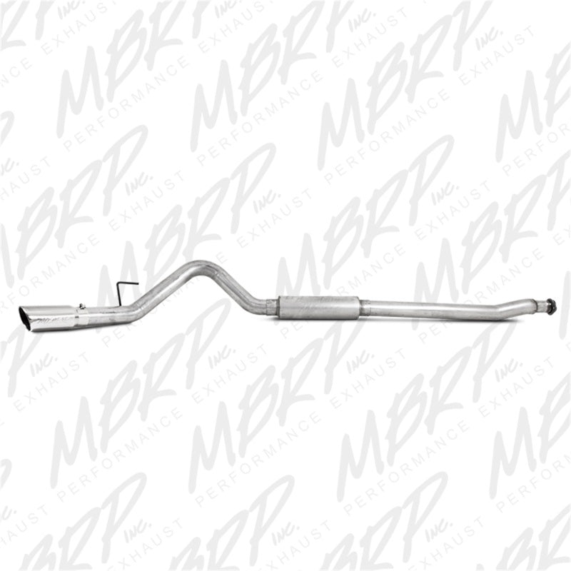 MBRP 11-13 Ford F-150 3.5L V6 EcoBoost 4in Cat Back Single Side Alum Exhaust System - T1 Motorsports