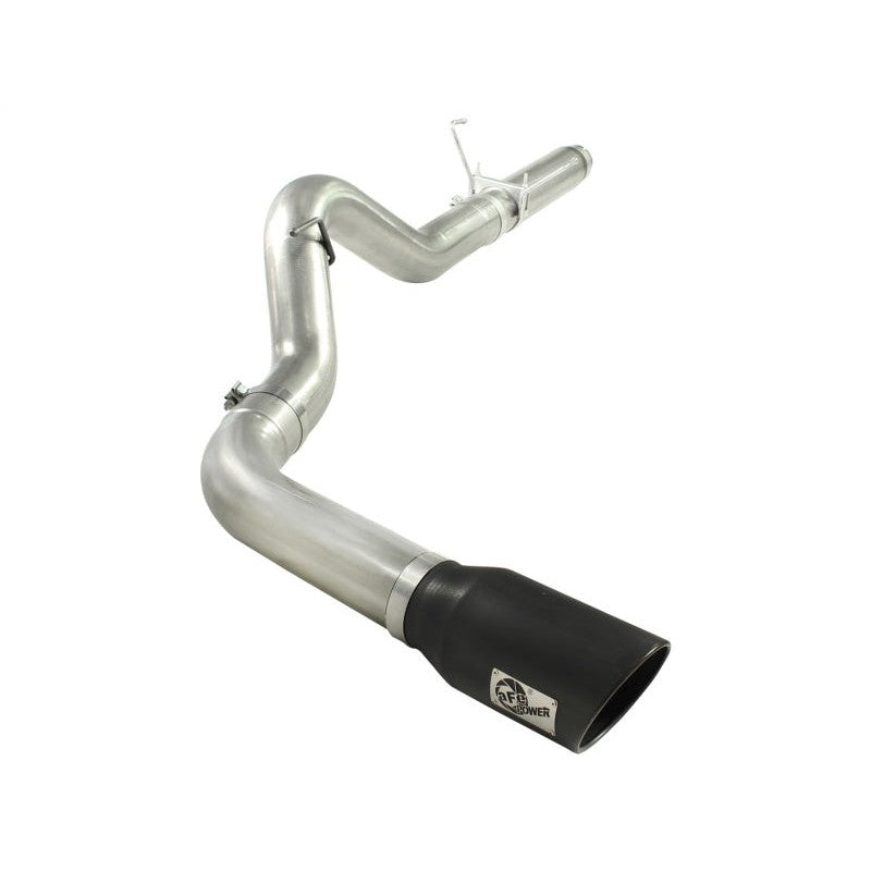 aFe Atlas Exhausts DPF-Back Aluminized Steel Exhaust Dodge Diesel Trucks 07.5-12 L6-6.7L Black Tip