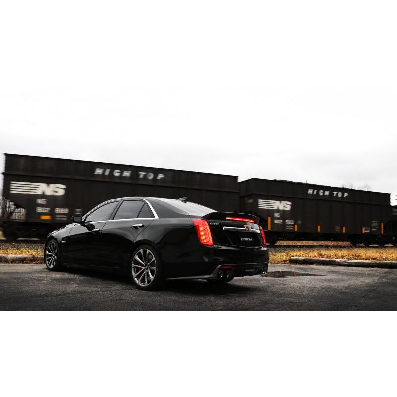 Corsa 2.75in Xtreme Axle-Back Exhaust w/ Polished Tips - 2016-2019 Cadillac CTS V 6.2L V8