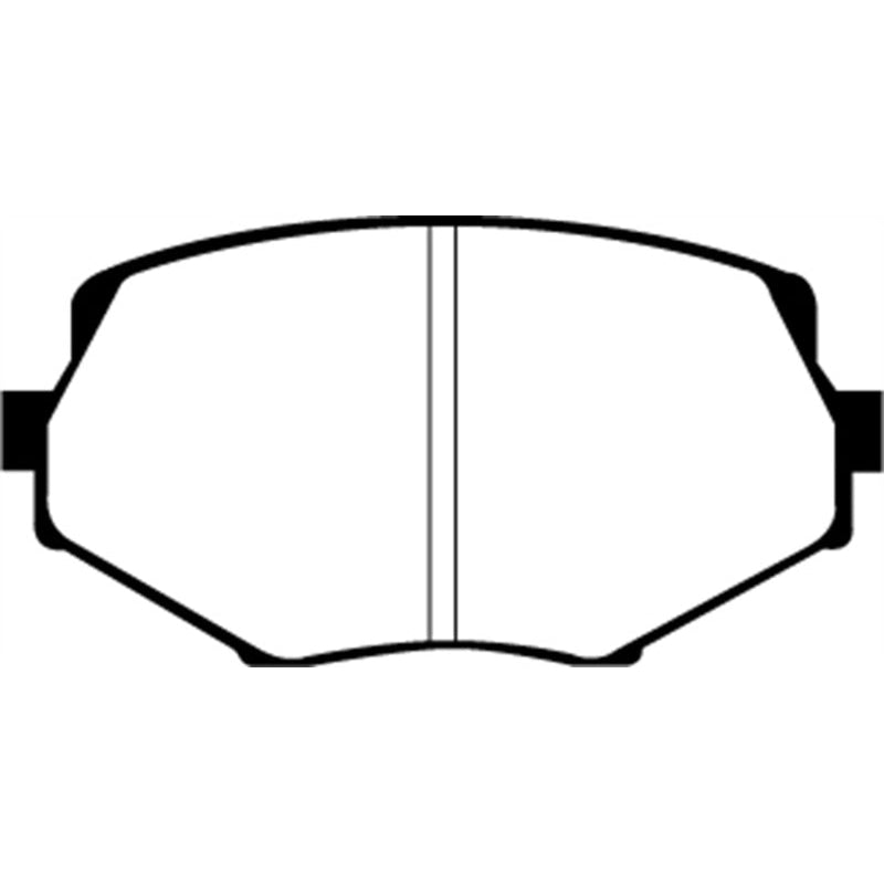 EBC Redstuff Brake Pads -  94-01 Mazda Miata MX5 1.8 - Front Brake Pads