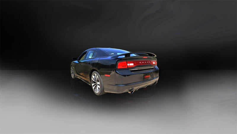 Corsa Xtreme Cat-Back Exhaust w/ Polished Tips - 2012-2013 Dodge Charger SRT-8 6.4L V8