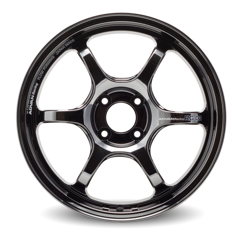 Yokohama Advan RG-D2 - 17x8.5 / 6x139.7 / -10 - Black Chrome  (4Runner/Tacoma)