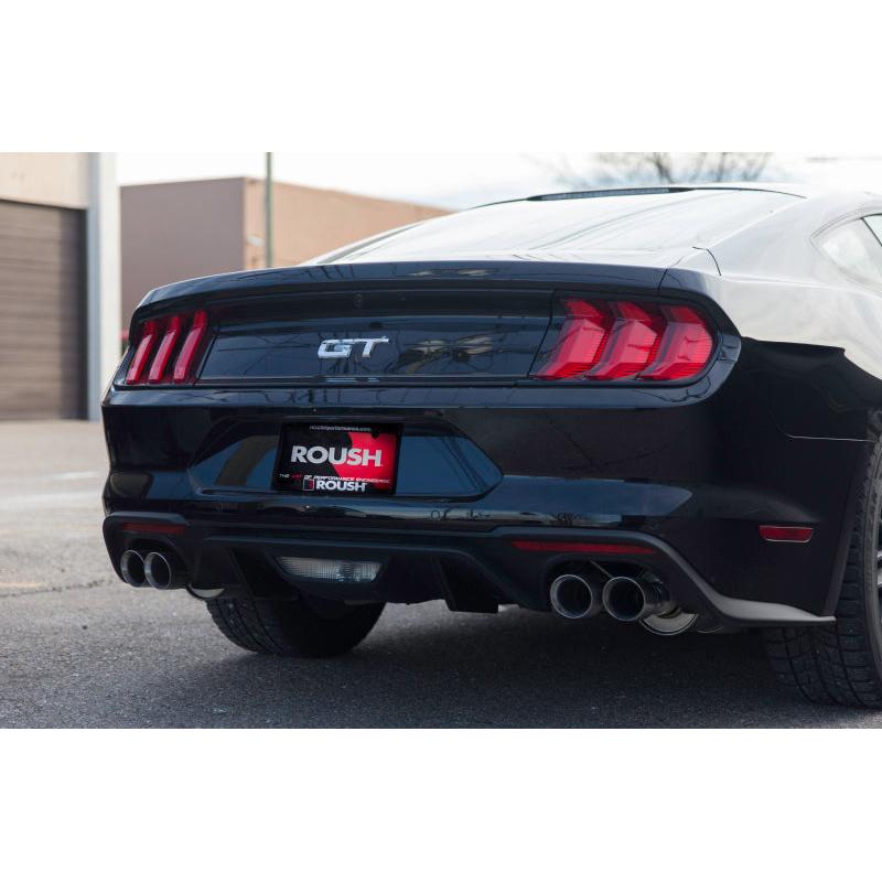 ROUSH 2018-2019 Ford Mustang 5.0L V8 Cat-Back Exhaust Kit (Fastback Only)