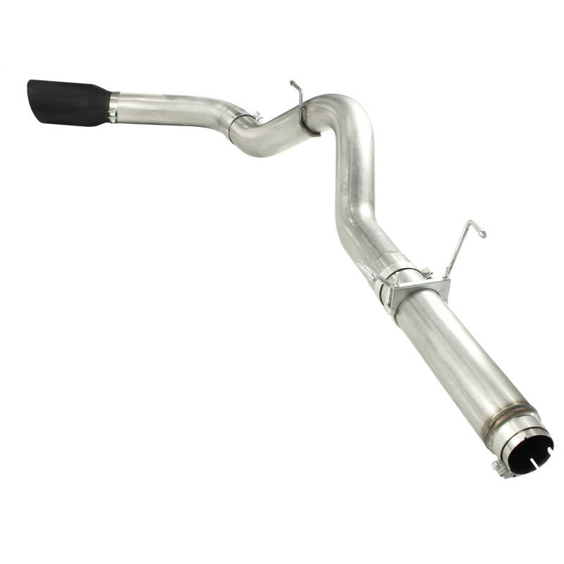 aFe MACHForce XP 5in DPF-Back 409SS Exhaust Dodge Diesel Trucks 07.5-12 L6-6.7L (td) Black Tip
