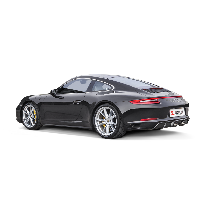 Akrapovic 16-17 Porsche 911 Carrera S/4/4S/GTS (991.2) Slip-On Line (Titanium) w/ Titanium Tips - T1 Motorsports