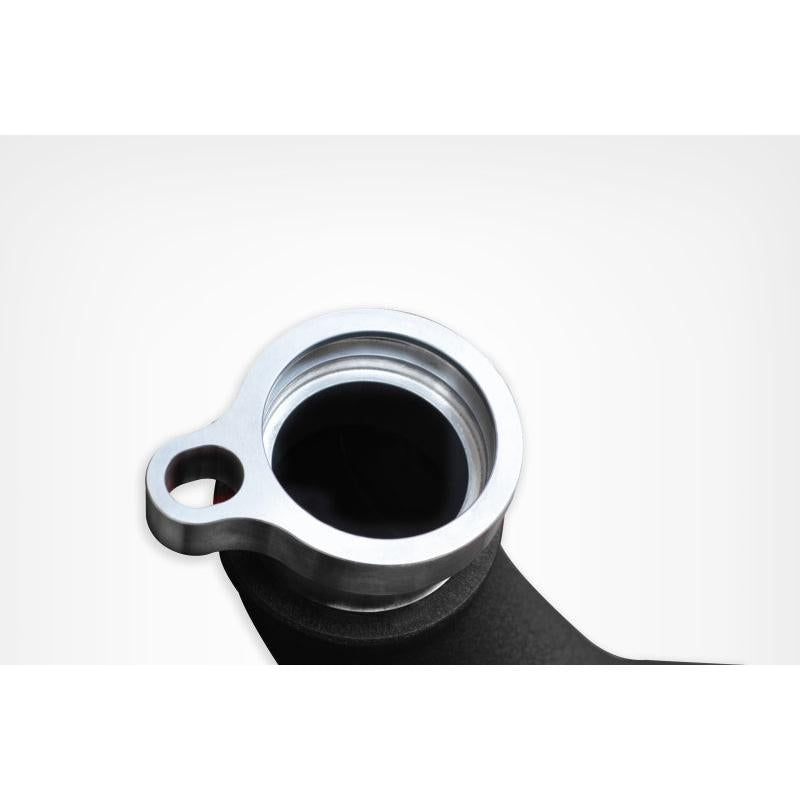 Injen 15-16 BMW M3(F80)/M4 (F82/83) 3.0L L6 Twin Turbo 2PC Aluminum Int. Charge Pipe - Wrinkle Black - T1 Motorsports