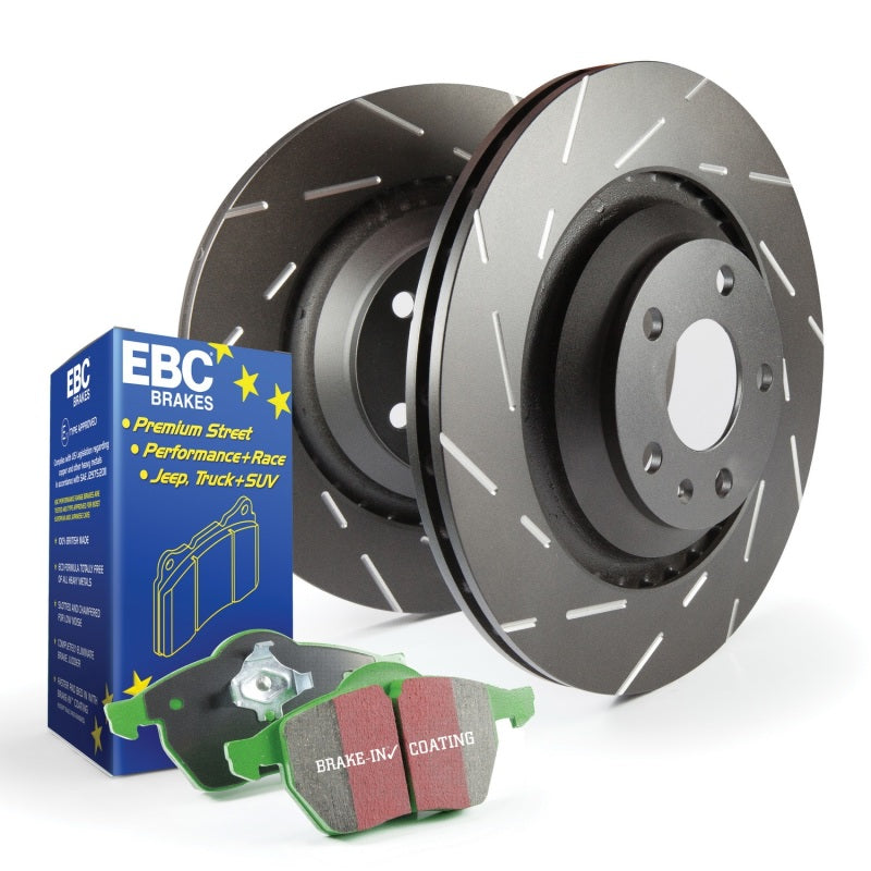 EBC S2 Kits Greenstuff Pads & USR Rotors - T1 Motorsports