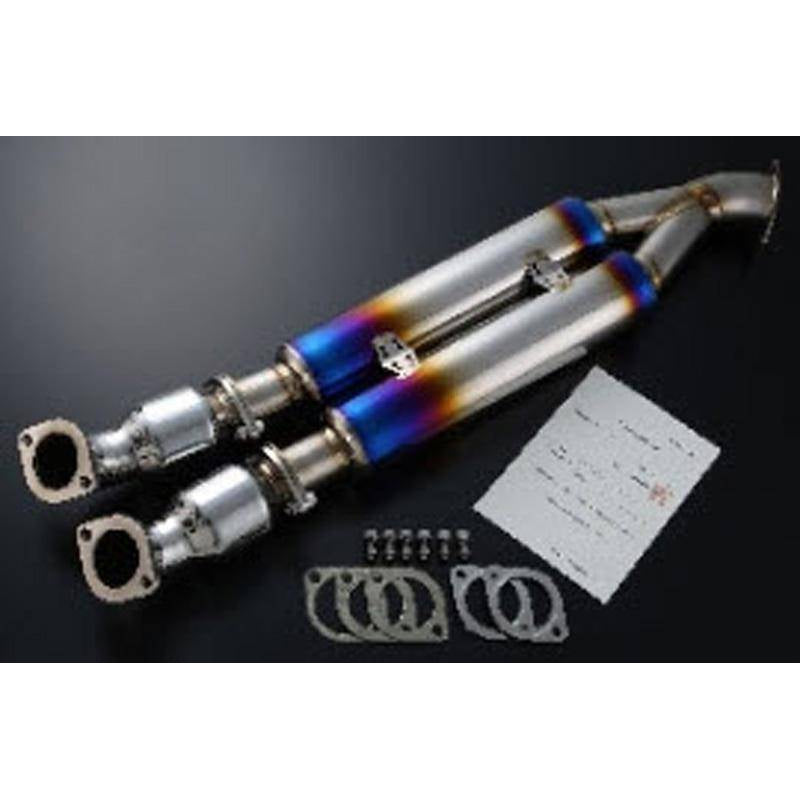 Amuse R1 Titan Sports-Cat Silent STTI Y-Pipe 80mm for Nissan GT-R (R35) - T1 Motorsports