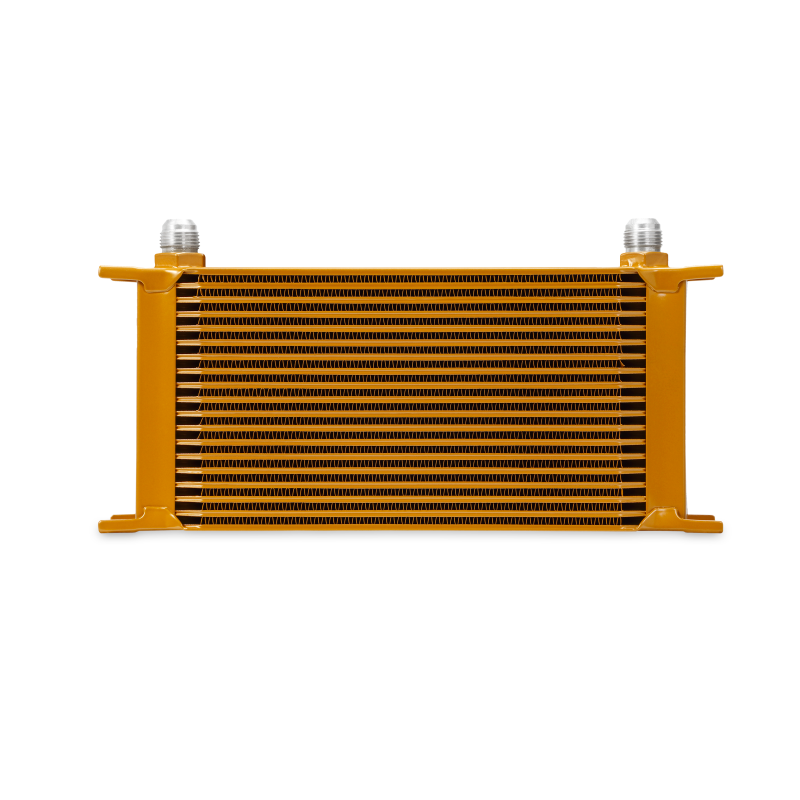 Mishimoto Universal 19 Row Oil Cooler - Gold - T1 Motorsports