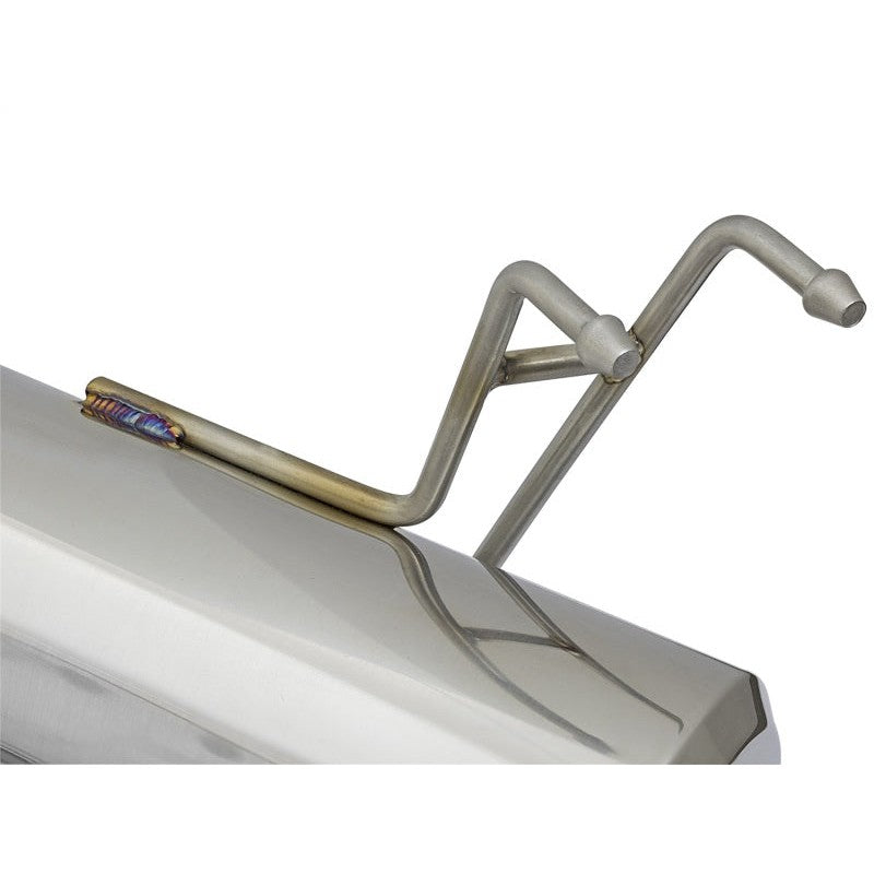 aFe POWER Takeda 16-17 Honda Civic I4-1.5L (t) 2.25-2.5in 304 SS CB Dual-Exit Exhaust Polish Tip