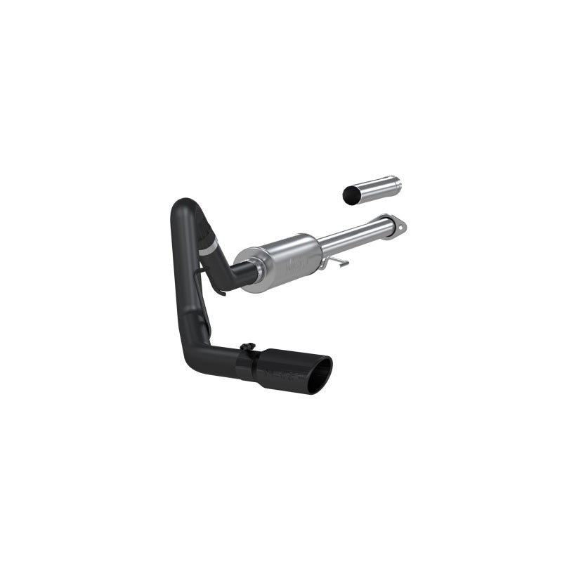MBRP 2015 Ford F-150 2.7L / 3.5L EcoBoost 3in Cat Back Single Side Black Exhaust System - T1 Motorsports