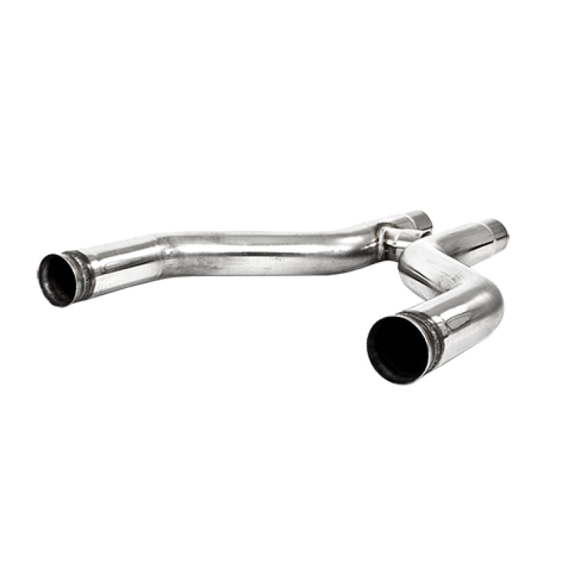 MBRP 11-14 Ford Mustang GT 5.0L 3in H-Pipe T409 Exhaust System *Use w/ Factory Cats* - T1 Motorsports