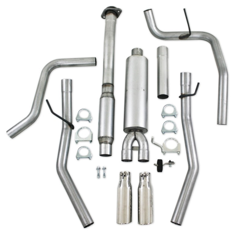 MBRP 11 Ford F-150 5.0L V8 Aluminized Cat Back Dual Split Rear Exit - T1 Motorsports