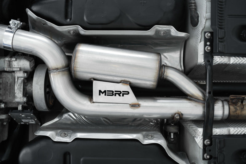 MBRP 15-19 VW Golf R MK7/MK7.5 3in T304 Cat Back Exhaust w/ Carbon Fiber Tips - T1 Motorsports