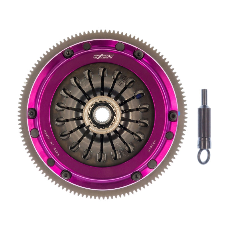 Exedy 2005-2005 Saab 9-2X Aero H4 Hyper Single Clutch Sprung Center Disc Pull Type (w/FW Bolts) - T1 Motorsports