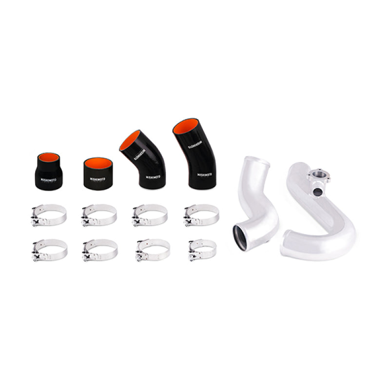 Mishimoto 2015 Ford Mustang EcoBoost Performance Intercooler Kit - Black Core Polished Pipes - T1 Motorsports