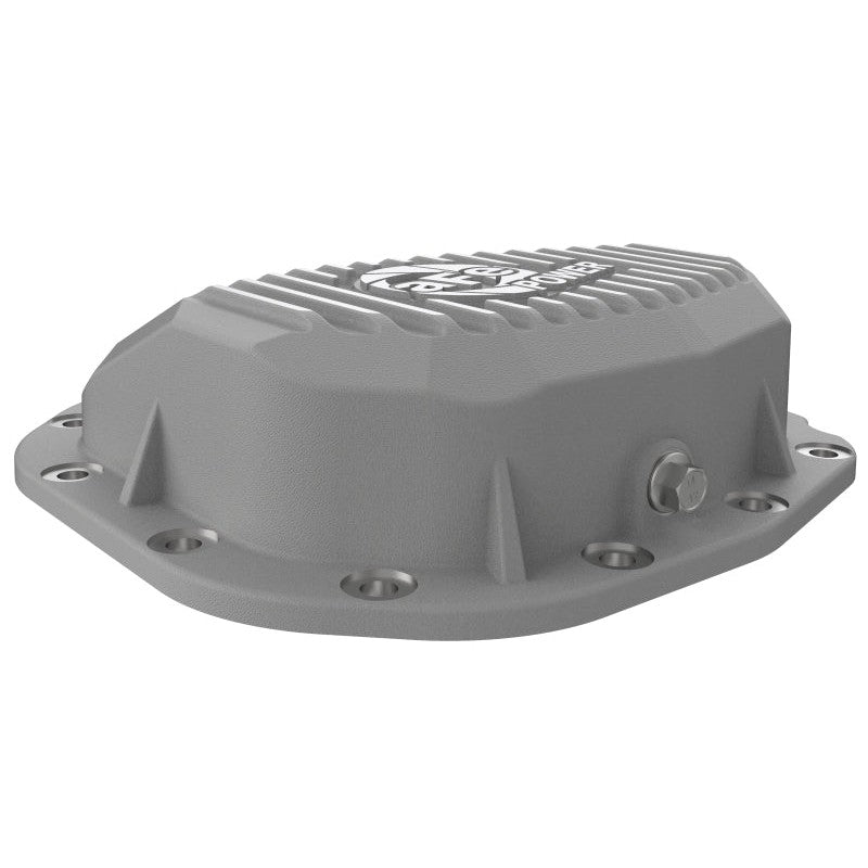 aFe Street Series Rear Differential Cover Raw w/ Fins 15-19 Ford F-150 (w/ Super 8.8 Rear Axles)