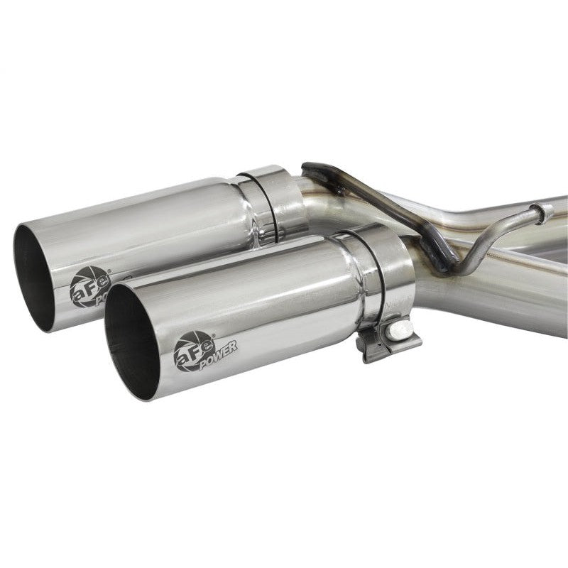 aFe Rebel Exhausts Cat-Back SS Ford F-150 04-08 V8 4.6/5.4L w/ Polished Tips