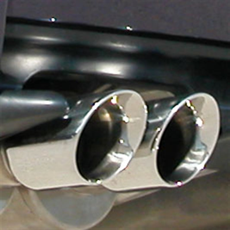 Corsa Sport Cat-Back Exhaust (Polished Tips) - 1992-1999 BMW 325, 328, M3 E36