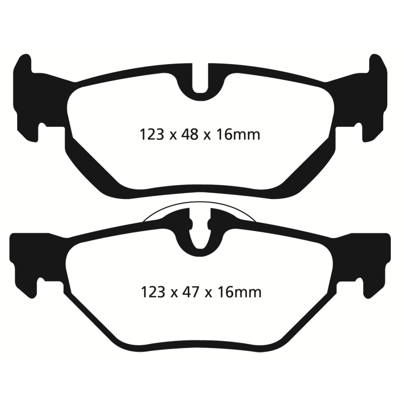 EBC Redstuff Brake Pads -  13+ BMW X1 2.0 Turbo (28i) - Rear Brake Pads