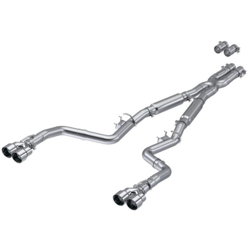 MBRP 17-Up Dodge Challenger 5.7L/6.2L/6.4L Aluminized Catback Exhaust - T1 Motorsports