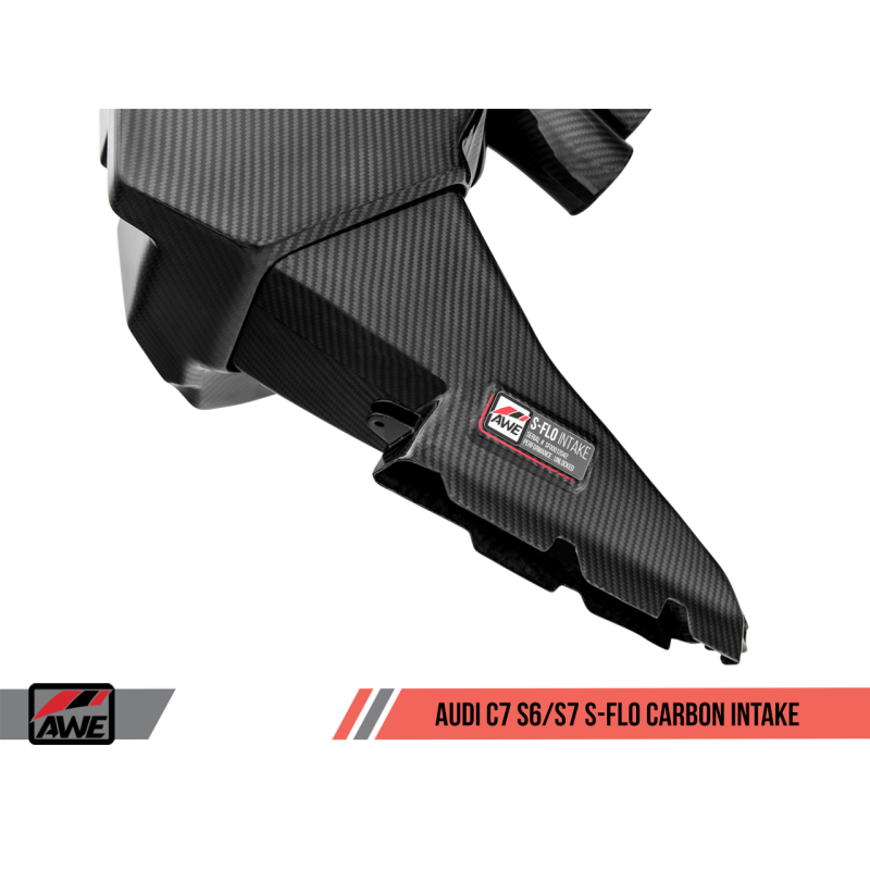 AWE Tuning Audi C7 S6 / S7 4.0T S-FLO Carbon Intake V2 - T1 Motorsports