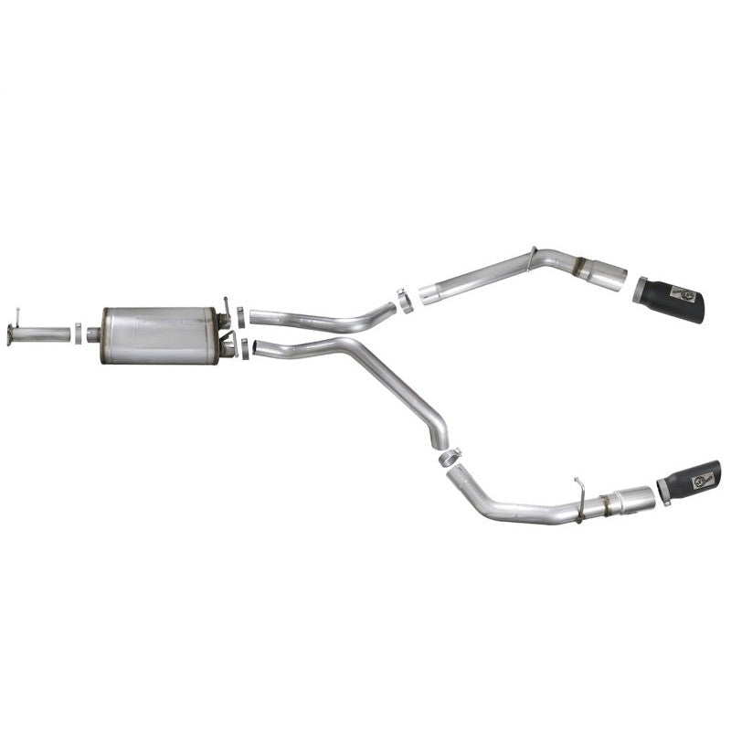 aFe MACH Force-Xp 3in 409 SS Cat-Back Exhaust 2019 RAM 1500 V8-5.7L w/ Black Tip