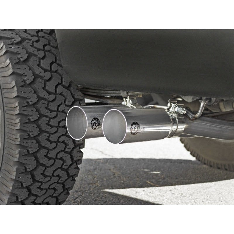 aFe Rebel Exhausts Cat-Back SS Ford F-150 04-08 V8 4.6/5.4L w/ Polished Tips