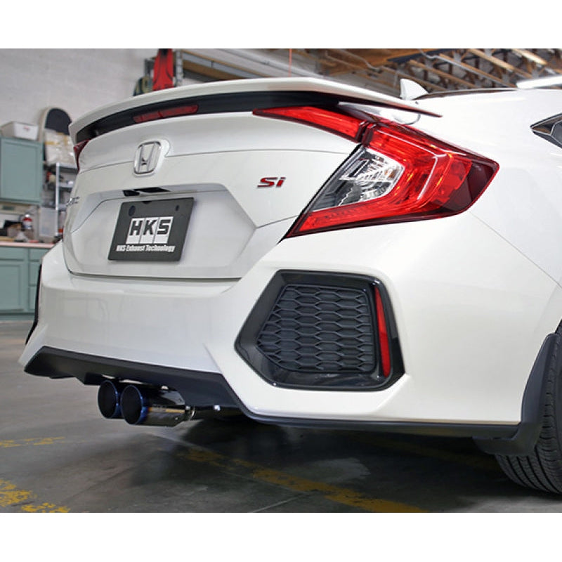 HKS Hi-Power Muffler Exhaust - Honda Civic Si Sedan