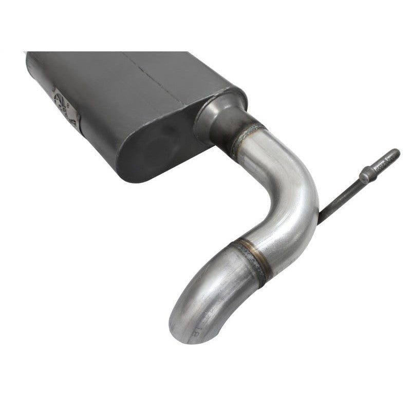 aFe Scorpion Exhaust System Cat Back 2.5in Aluminized Hi-Tuck 07-18 Jeep Wrangler JK V6 3.6/3.8L